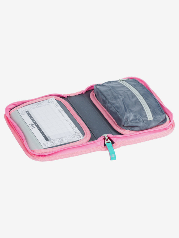 BAAGL  Zippy roza školski set - aktovka, pernica, torba Baagl Flamingo