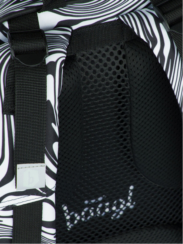 BAAGL  Crni školski set - ruksak, pernica, torba Baagl Core Mixture