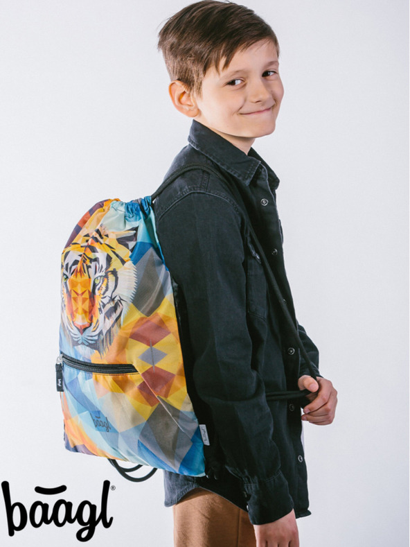 BAAGL  Baagl Tiger narančasta džepna torba