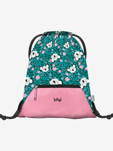 BAAGL  Baagl Baby Koala zelena torba s džepom