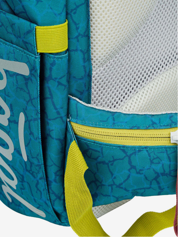 BAAGL  Zeleni prozračni školski ruksak Baagl T-Rex