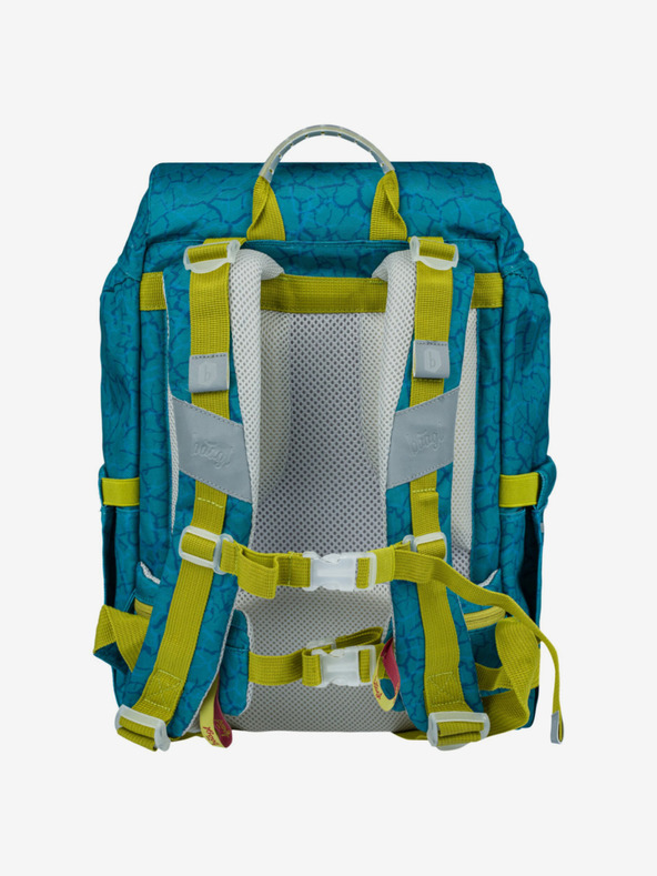 BAAGL  Zeleni prozračni školski ruksak Baagl T-Rex