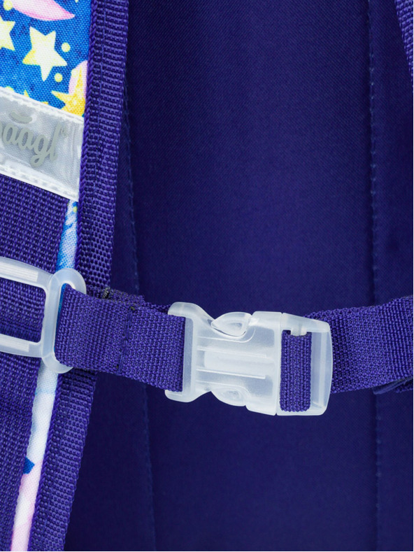 BAAGL  Predškolski ruksak Blue Baagl Stars