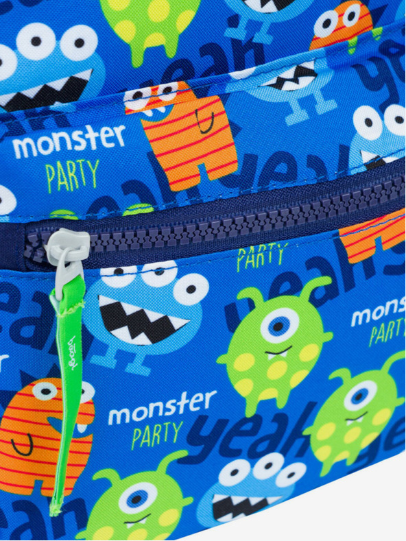 BAAGL  Plavi predškolski ruksak Baagl Monsters