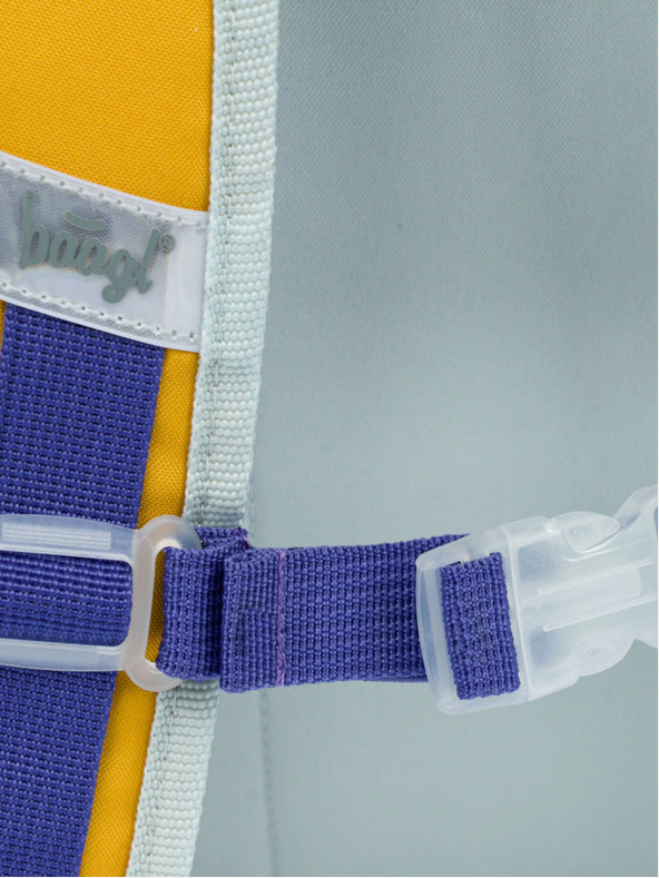 BAAGL  Žuti predškolski ruksak Baagl Raccoon