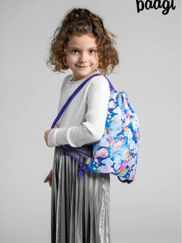 BAAGL  Predškolska torba Blue Baagl Stars