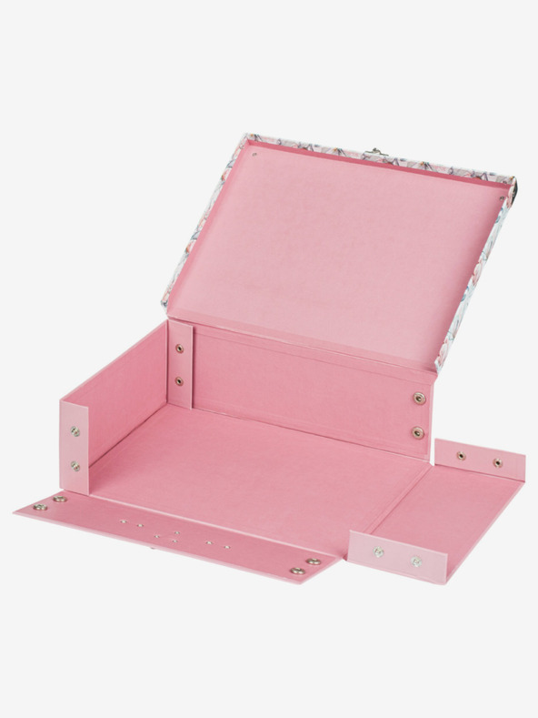 BAAGL  Ružičasta sklopiva školska torba s okovom Baagl Raccoon