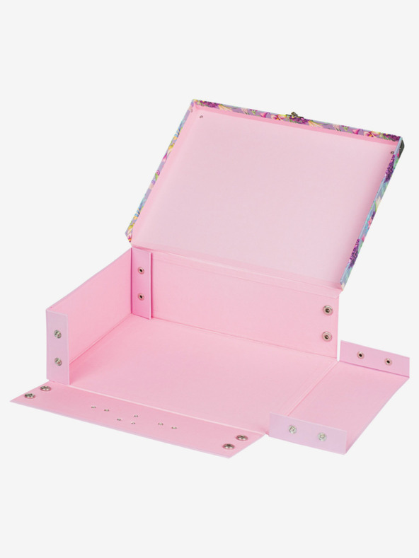 BAAGL  Ljubičasta sklopiva školska torbica s okovom Baagl Hummingbird