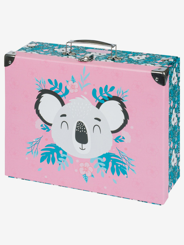 BAAGL  Ružičasta sklopiva školska torba s okovom Baagl Baby Koala