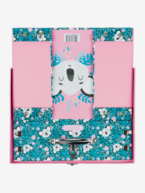 BAAGL  Ružičasta sklopiva školska torba s okovom Baagl Baby Koala