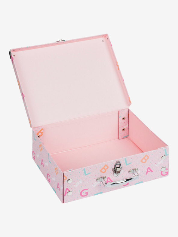 BAAGL  Ružičasta sklopiva školska torba s okovom Baagl logotipa