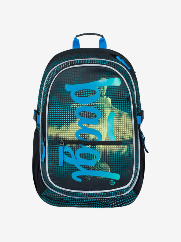 BAAGL  Zeleni školski set Core - ruksak, pernica, torba Baagl Football player