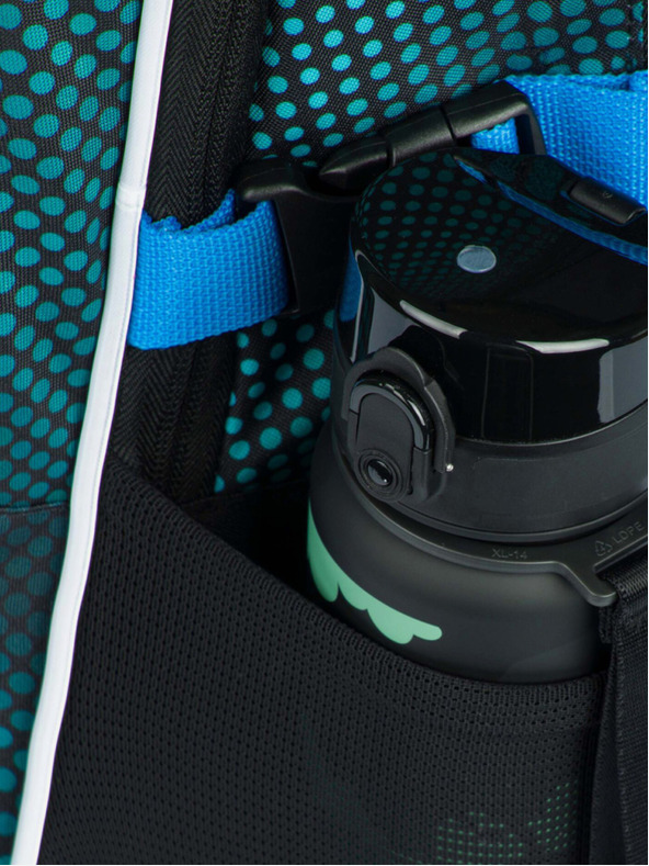 BAAGL  Zeleni školski set Core - ruksak, pernica, torba Baagl Football player