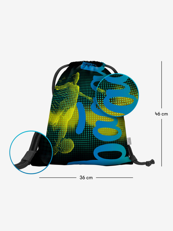 BAAGL  Zelena torba Baagl Nogometaš