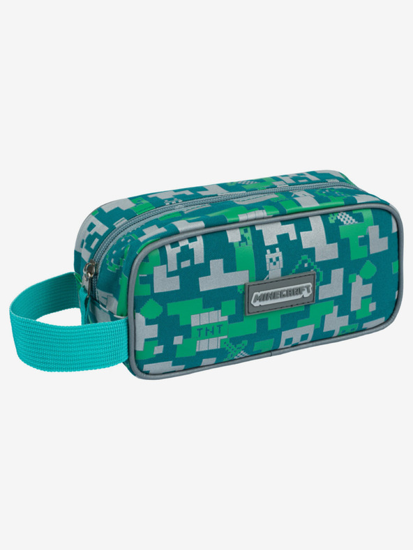 BAAGL  Zelena pernica Baagl Minecraft Silver Creeper