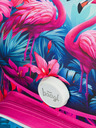 BAAGL  Ružičasta školska torba Ergo Baagl Flamingos
