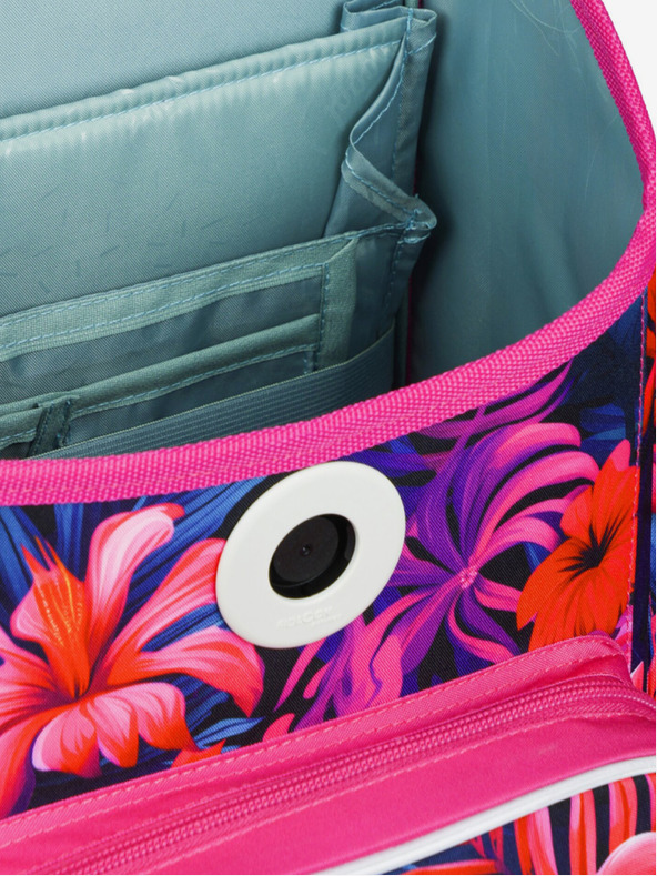 BAAGL  Ružičasta školska torba Ergo Baagl Flamingos