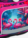 BAAGL  Ružičasta školska torba Ergo Baagl Flamingos