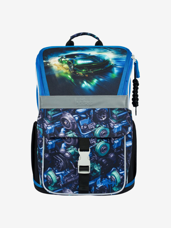 BAAGL  Crni Zippy školski set - aktovka, pernica, torba Baagl Racing car