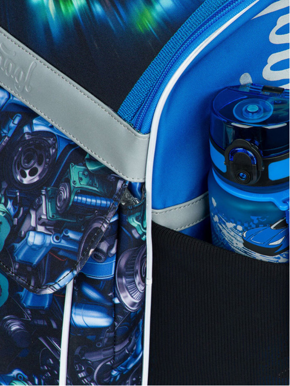 BAAGL  Crni Zippy školski set - aktovka, pernica, torba Baagl Racing car