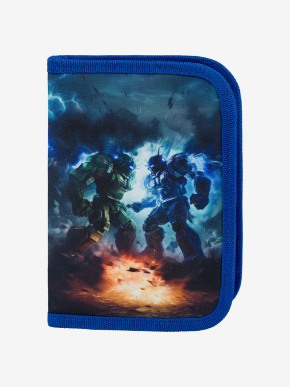 BAAGL  Baagl Roboti plava jednoslojna školska pernica