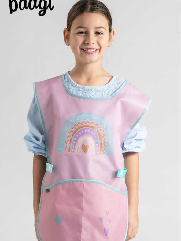 BAAGL  Baagl Duha ružičasta dječja pregača