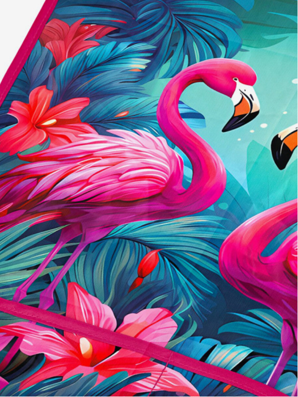 BAAGL  Ružičasta dječja pregača Baagl Flamingos