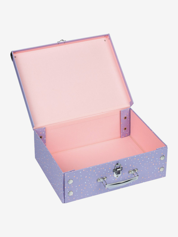 BAAGL  Ljubičasta sklopiva školska torba s okovom Baagl Pets