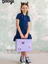 BAAGL  Ljubičasta sklopiva školska torba s okovom Baagl Pets