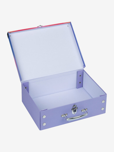 BAAGL  Crvena sklopiva školska torba s dodacima Baagl Hippie