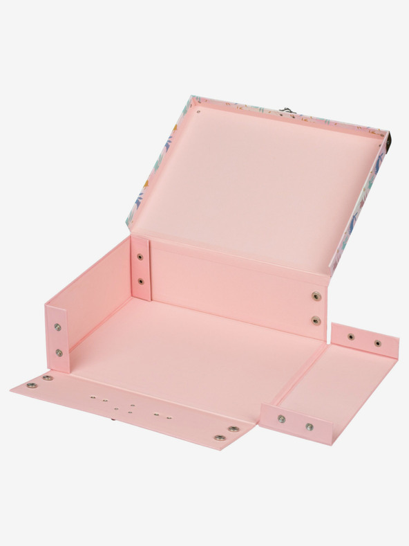 BAAGL  Ružičasta sklopiva školska torba s okovom Baagl Bunny