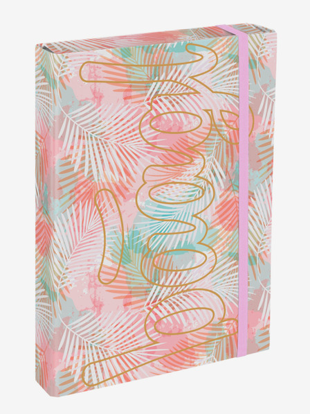 BAAGL  Baagl Jumbo Sunset Pink A4 školske ploče za bilježnice