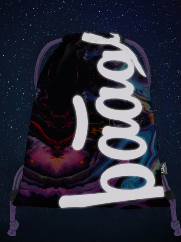 BAAGL  Baagl Marble ljubičasta torba