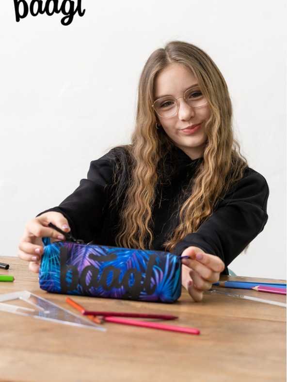 BAAGL  Baagl Palm Blue Student Case