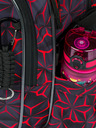 BAAGL  Crni školski ruksak Baagl Core Red Polygon