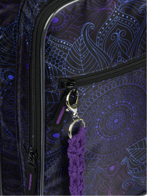 BAAGL  Crni školski ruksak Baagl Cubic Zen