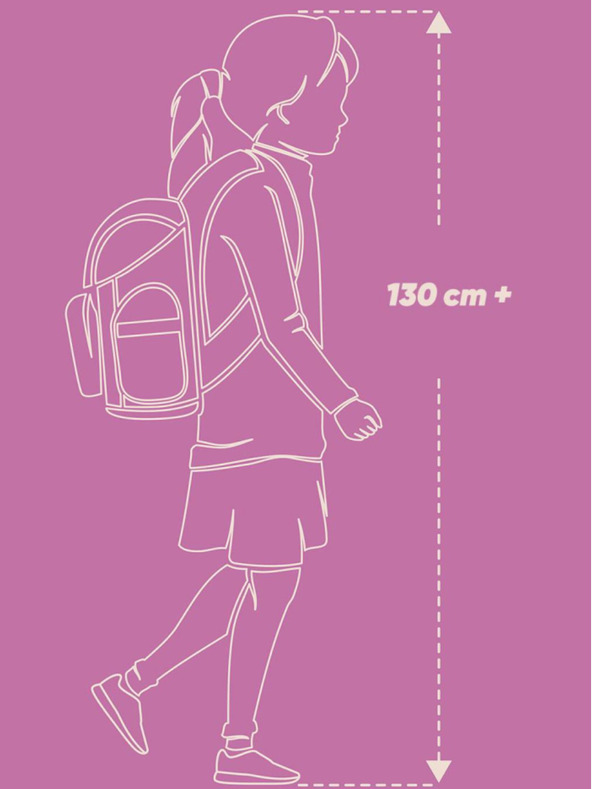 BAAGL  Crni školski ruksak Baagl Cubic Zen