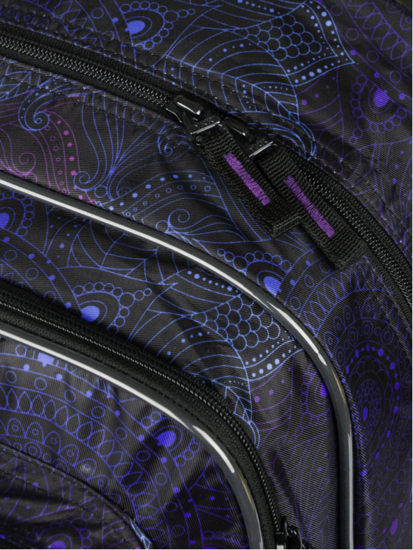 BAAGL  Crni školski ruksak Baagl Cubic Zen