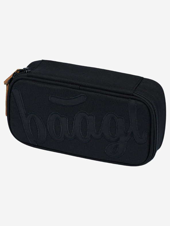 BAAGL  Sivi školski set - ruksak, pernica, torba Baagl Skate Darkness