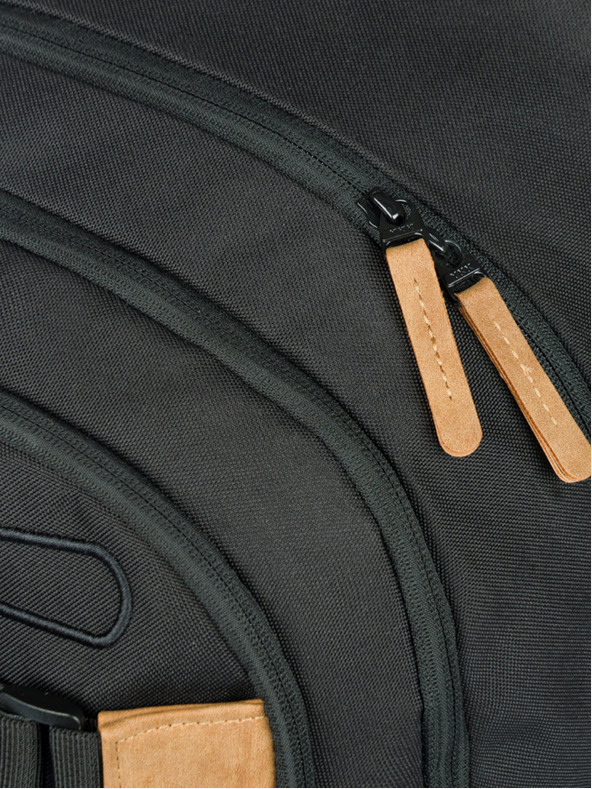 BAAGL  Sivi školski set - ruksak, pernica, torba Baagl Skate Darkness