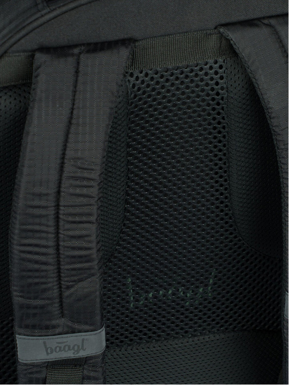 BAAGL  Crni ruksak Baagl Coolmate Green