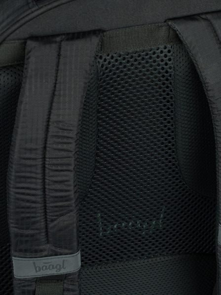 BAAGL  Crni ruksak Baagl Coolmate Green