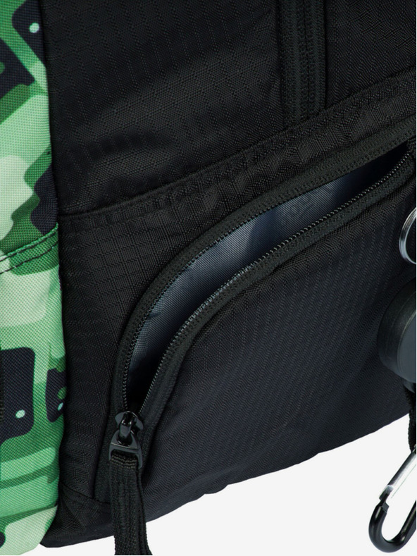 BAAGL  Crni ruksak Baagl Coolmate Green