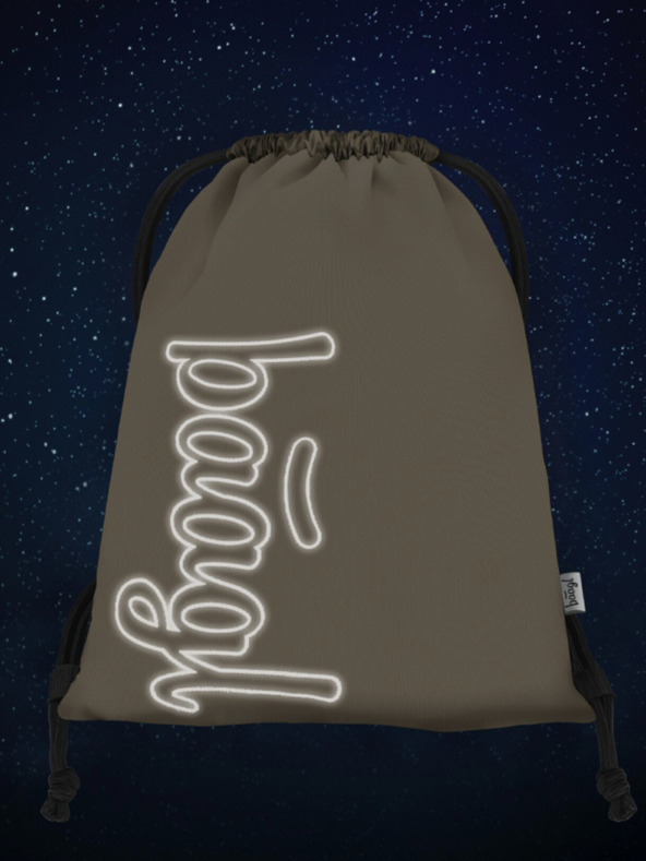 BAAGL  Bež školski set - ruksak, pernica, torba Baagl Coolmate Beige