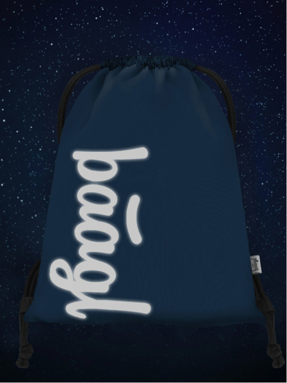 BAAGL  Plavi školski set - ruksak, pernica, torba Baagl Coolmate Ocean Blue