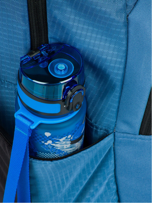 BAAGL  Plavi školski set - ruksak, pernica, torba Baagl Coolmate Ocean Blue