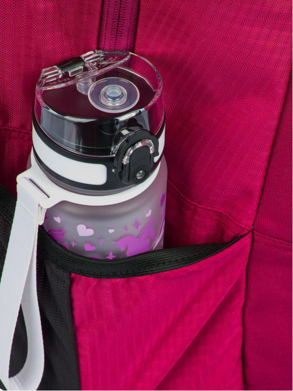 BAAGL  Crveni školski set - ruksak, pernica, torba Baagl Coolmate Ruby