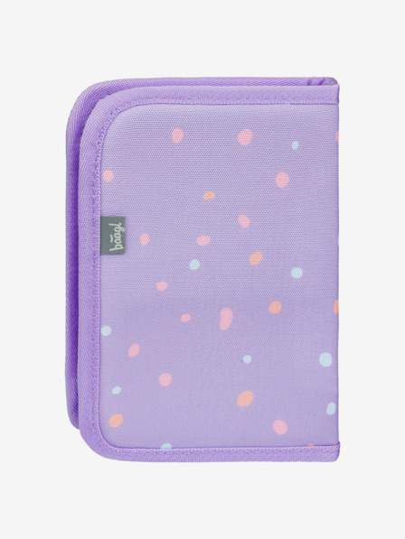 BAAGL  Ljubičasta jednokatna školska pernica Pets Baagl