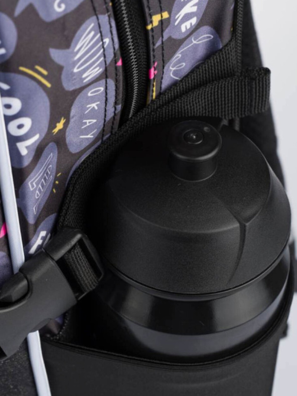 BAAGL  Crne tenisice u 3 kompleta: ruksak, pernica i Baagl torba