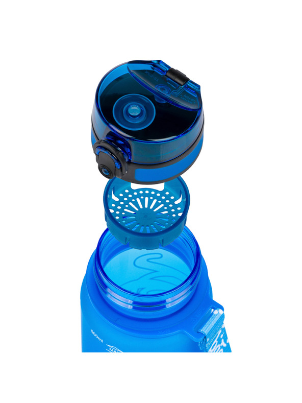 BAAGL  Plava boca za piće s tritan logom - plava, 500 ml Baagl